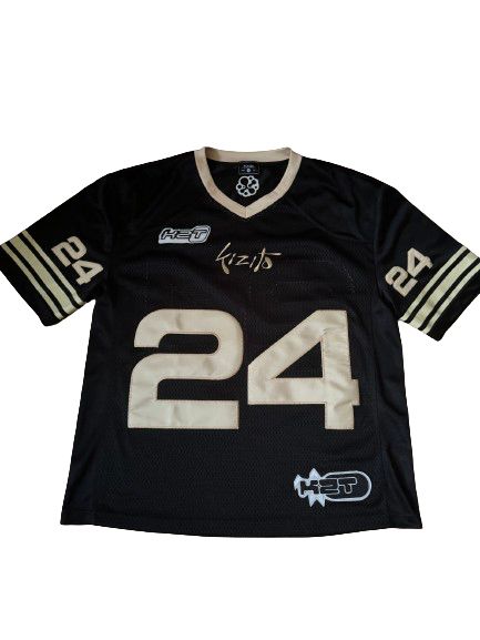KIZITO JERSEY BLACK AND GOLD