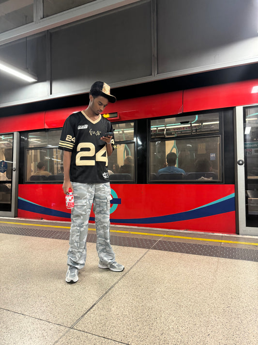 KIZITO JERSEY BLACK AND GOLD